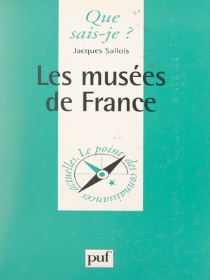 cover image of Les musées de France